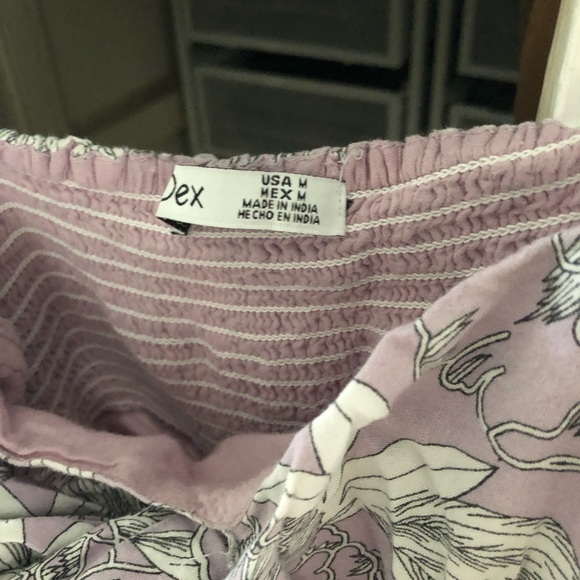 Purple maxi floral dress - Picture 3 of 3